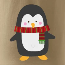 Tučňák se šálou