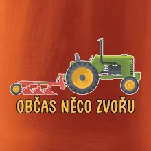 Traktor občas něco zvoře