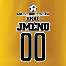 Můj nejoblíbenější hráč - Vaše jméno a číslo