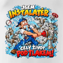 Instalatér celý život pod tlakem komiks