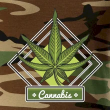 Cannabis list kosočtverec