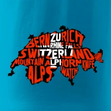 Mapy - názvy měst - Švýcarsko