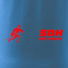 Hasičský sport SDH + váš název ČERVENÁ
