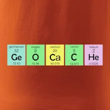 Geocache - periodická tabulka