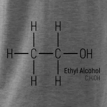 Molekulární struktura Ethanol