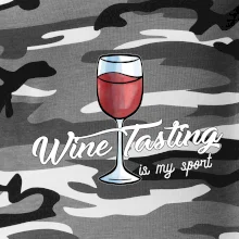Wine tasting is my sport