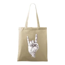 Rocková ruka kreslená