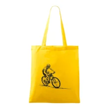 MTB kreslený cyklista