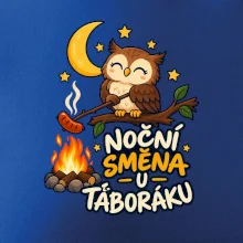 Noční směna u táboráku