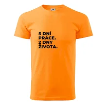 5 DNÍ PRÁCE.  2 DNY ŽIVOTA.