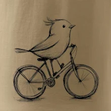 Ptáček na kole