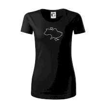 Mapa Ukrajiny - srdce