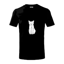 Origami kočka zepředu