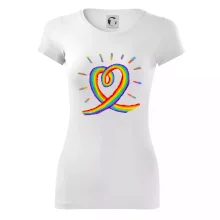 Srdce pride duha kreslená Srdce pride duha kreslená