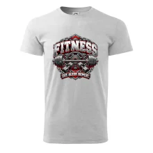 Fitness činka a závaží eat sleep repeat