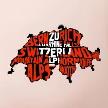 Mapy - názvy měst - Švýcarsko