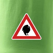 Dopravní značka - krocan