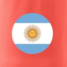 Argentina vlajka kulatá