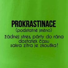 Prokrastinace - TEXT