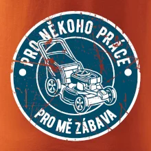 Sekání pro někoho práce, pro mě zábava