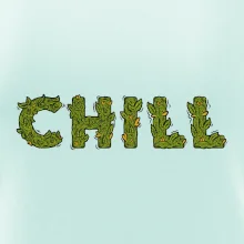 Konopí nápis chill