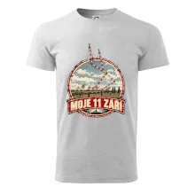 Liblice B bortící se věže moje 11 září retro odznak
