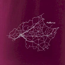 Mallorca - silniční mapa