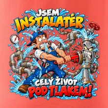 Instalatér celý život pod tlakem komiks