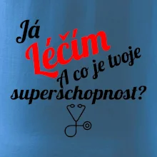 Já léčím - tvoje superschopnost? Šikmý nápis