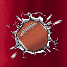 Americký fotbal míč v triku