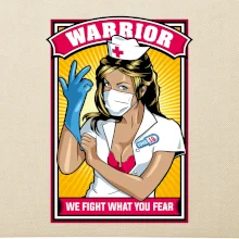 Corona Nurse warrior