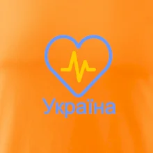 Moje srdce bije pro Ukrajinu - velké
