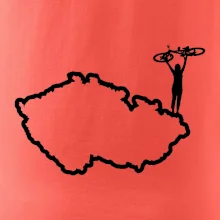 Cyklistka - Mapa ČR