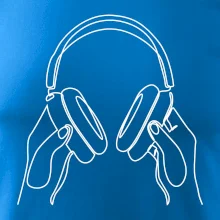 Sluchátka  jedním tahem