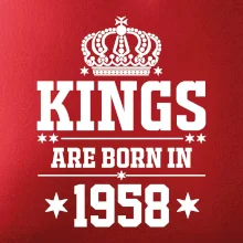 Kings are born in 1958