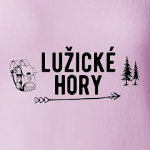 Lužické hory nápis