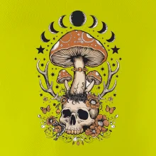 Goblincore magical mushroom