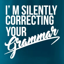 Correcting grammar