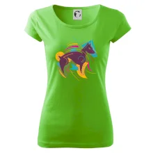 Pes abstrakce hubený