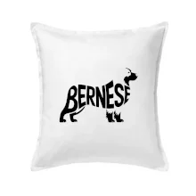 Bernese Mountain Dog nápis v těle