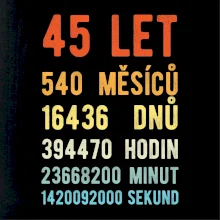 Narozeniny 45 přepočet času