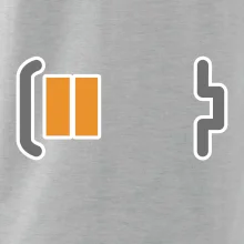 Rodinná trika - baterie táta