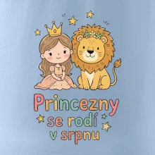 Dětský obrázek - princezny se rodí v srpnu