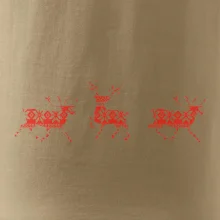 Tři jeleni - vzor Tři jeleni - vzor