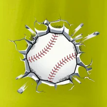 Baseball míč v triku Baseball míč v triku
