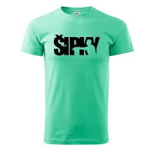 Šipky - nápis se šipkařem