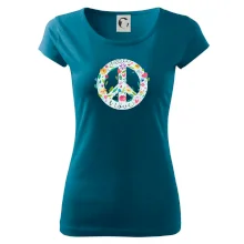 Peace and love symbol