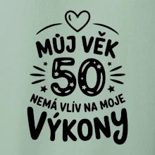 Můj věk nemá vliv na moje výkony