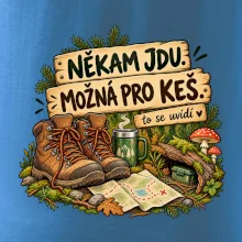 Někam jdu možná pro keš turistické boty