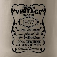 Vintage Etiketa - 1957